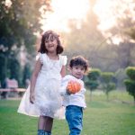 sibling photoshoot outdoor, Delhi, 1 year boy, 6 years girl, laughing, playing, posing, anubhavshaphotography
