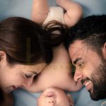 newborn infant photography, indoor home, props, posing, anubhavshaphotography, happy family, baby with mother father