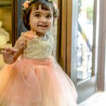 4 years poser baby photography, indoor, home, props, girl in pink frill frock frock, flower tiara, enjoying, anubhavshaphotography